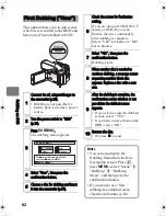 Предварительный просмотр 82 страницы Hitachi DZ-HS803A - Camcorder Instruction Manual