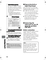 Предварительный просмотр 130 страницы Hitachi DZ-HS803A - Camcorder Instruction Manual