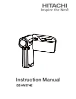 Hitachi DZ-HV574E Instruction Manual preview