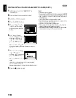 Preview for 106 page of Hitachi DZ-MV1000E Instruction Manual