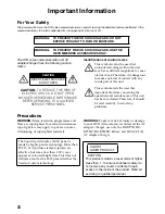 Preview for 2 page of Hitachi DZ-MV3000E Instruction Manual