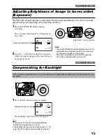 Preview for 73 page of Hitachi DZ-MV3000E Instruction Manual