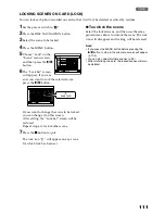 Preview for 111 page of Hitachi DZ-MV3000E Instruction Manual