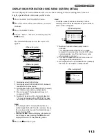 Preview for 113 page of Hitachi DZ-MV3000E Instruction Manual