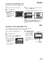 Preview for 115 page of Hitachi DZ-MV3000E Instruction Manual