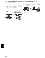 Preview for 12 page of Hitachi DZ-MV350A - Camcorder Instruction Manual