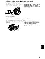 Preview for 37 page of Hitachi DZ-MV350A - Camcorder Instruction Manual