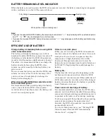 Preview for 39 page of Hitachi DZ-MV350A - Camcorder Instruction Manual