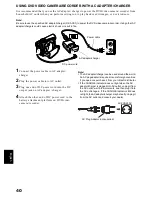 Предварительный просмотр 40 страницы Hitachi DZ-MV350A - Camcorder Instruction Manual