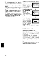 Preview for 42 page of Hitachi DZ-MV350A - Camcorder Instruction Manual