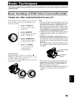 Предварительный просмотр 45 страницы Hitachi DZ-MV350A - Camcorder Instruction Manual