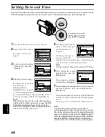 Предварительный просмотр 48 страницы Hitachi DZ-MV350A - Camcorder Instruction Manual