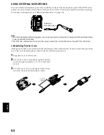 Предварительный просмотр 52 страницы Hitachi DZ-MV350A - Camcorder Instruction Manual