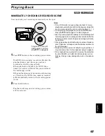 Предварительный просмотр 67 страницы Hitachi DZ-MV350A - Camcorder Instruction Manual