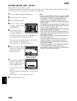 Preview for 108 page of Hitachi DZ-MV350A - Camcorder Instruction Manual