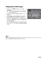 Предварительный просмотр 24 страницы Hitachi DZ-SV560E Instruction Manual