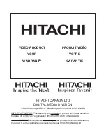 Preview for 166 page of Hitachi DZHS500A - UltraVision Camcorder - 680 KP Instruction Manual