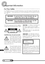 Предварительный просмотр 2 страницы Hitachi DZMV100A Instruction Manual