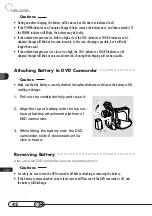 Предварительный просмотр 42 страницы Hitachi DZMV100A Instruction Manual