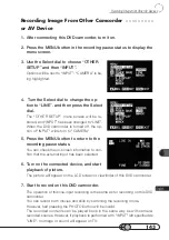 Предварительный просмотр 143 страницы Hitachi DZMV100A Instruction Manual