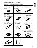 Preview for 11 page of Hitachi DZMV270E Instruction Manual