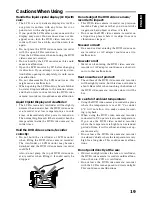 Preview for 19 page of Hitachi DZMV270E Instruction Manual