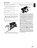 Preview for 39 page of Hitachi DZMV270E Instruction Manual