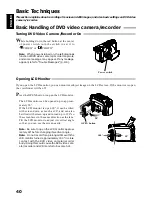 Preview for 40 page of Hitachi DZMV270E Instruction Manual