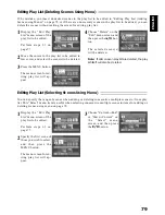 Preview for 79 page of Hitachi DZMV270E Instruction Manual