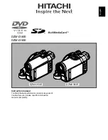 Hitachi DZMV350E Instruction Manual preview