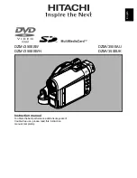 Hitachi DZMV350EAU Instruction Manual preview