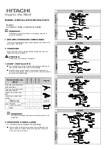 Preview for 7 page of Hitachi E-102SN Installation Manual