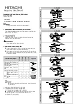 Preview for 11 page of Hitachi E-102SN Installation Manual