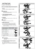 Preview for 15 page of Hitachi E-102SN Installation Manual