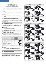 Предварительный просмотр 1 страницы Hitachi E-102XN Installation Manual