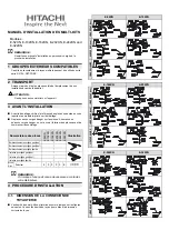 Предварительный просмотр 7 страницы Hitachi E-102XN Installation Manual
