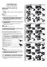 Предварительный просмотр 11 страницы Hitachi E-102XN Installation Manual