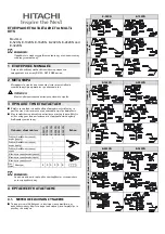 Предварительный просмотр 19 страницы Hitachi E-102XN Installation Manual