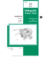 Hitachi E 71 Service Manual preview