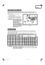 Preview for 7 page of Hitachi E100 Safety Instructions And Instruction Manual