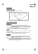 Preview for 11 page of Hitachi E100 Safety Instructions And Instruction Manual