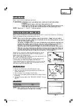 Preview for 13 page of Hitachi E100 Safety Instructions And Instruction Manual