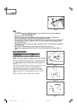 Preview for 14 page of Hitachi E100 Safety Instructions And Instruction Manual