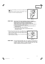 Preview for 45 page of Hitachi E100 Safety Instructions And Instruction Manual