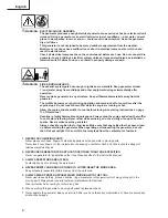 Предварительный просмотр 6 страницы Hitachi E10U Safety Instructions And Instruction Manual