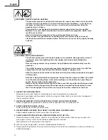 Предварительный просмотр 4 страницы Hitachi E24 Safety Instructions And Instruction Manual