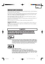 Preview for 3 page of Hitachi E24SB Safety Instructions And Instruction Manual
