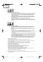 Preview for 4 page of Hitachi E24SB Safety Instructions And Instruction Manual