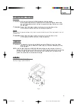 Preview for 9 page of Hitachi E24SB Safety Instructions And Instruction Manual