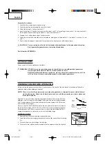 Preview for 10 page of Hitachi E24SB Safety Instructions And Instruction Manual